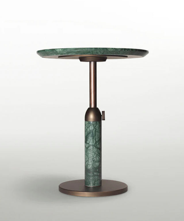 Adjustable Marble Side Table