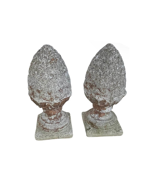 Cast and Carved Pineapple Finials