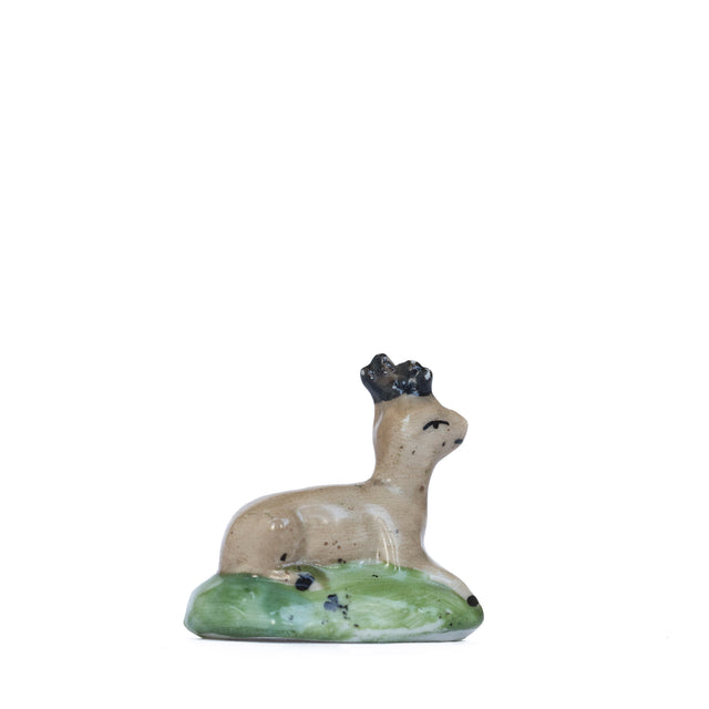 Photographs: Pair of 19th Century Staffordshire Deer Sculptures